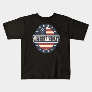 Happy Veterans Day Kids T-Shirt